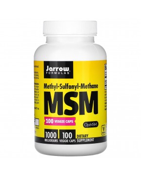 Jarrow Formulas, МСМ, 1000 мг, 100 вегетарианских капсул Jarrow Formulas, МСМ, 1000 мг, 100 вегетарианских капсул